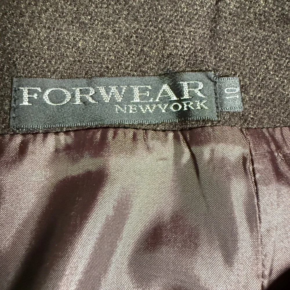 Forwear New York Midi Lined Pleated Skirt Sz 10 Beaded‎ Fur Trim A-Line Boho